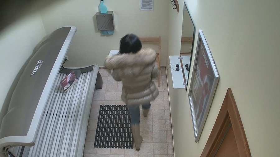 Leggy brunette with tattoos is looking hot in her panties - XXXonXXX - Pic 1