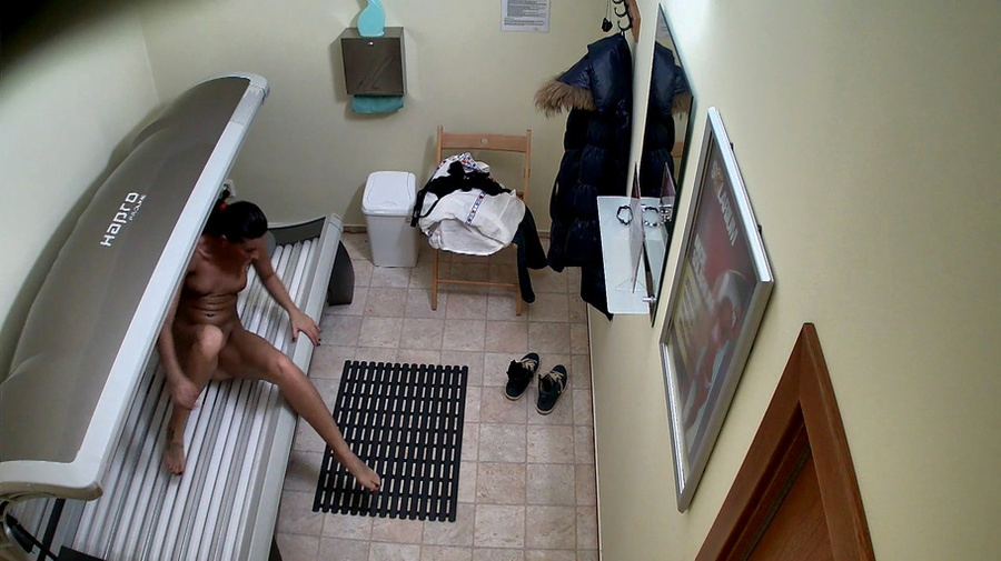 Babe with ponytail in sexy white blouse and long legs - XXXonXXX - Pic 6