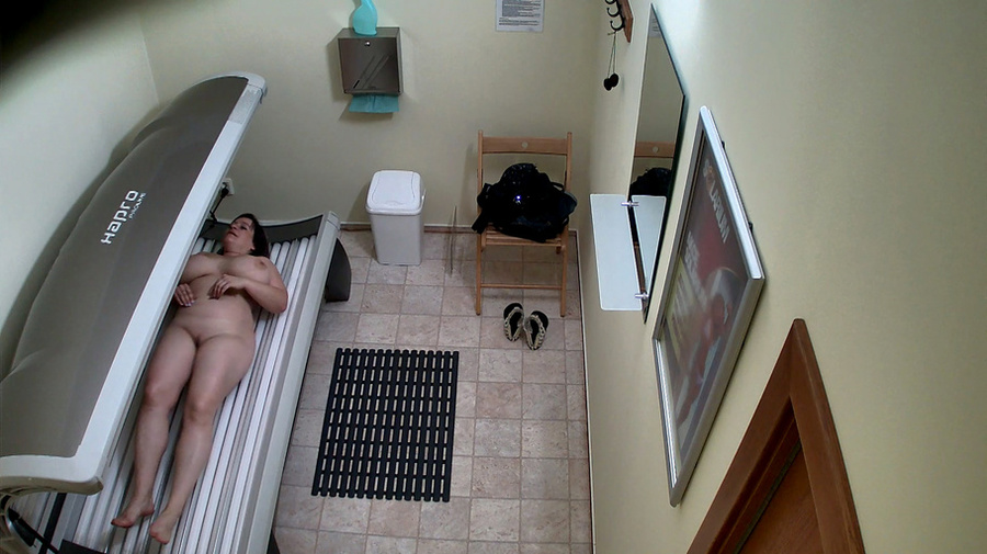 Very busty BBW brunette undressed black panties - XXXonXXX - Pic 9