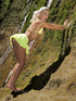 smoking hot blonde teases