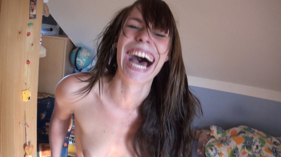 Skinny and playful brunette is getting pene - XXX Dessert - Picture 2