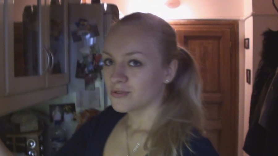 Astonishing busty blonde in see-through lin - XXX Dessert - Picture 1