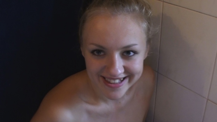 Astonishing busty blonde in see-through lin - XXX Dessert - Picture 13