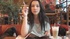smoking hot brunette being