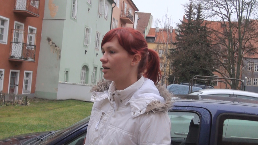 Slender redhead lass with tattoos is swallo - XXX Dessert - Picture 9