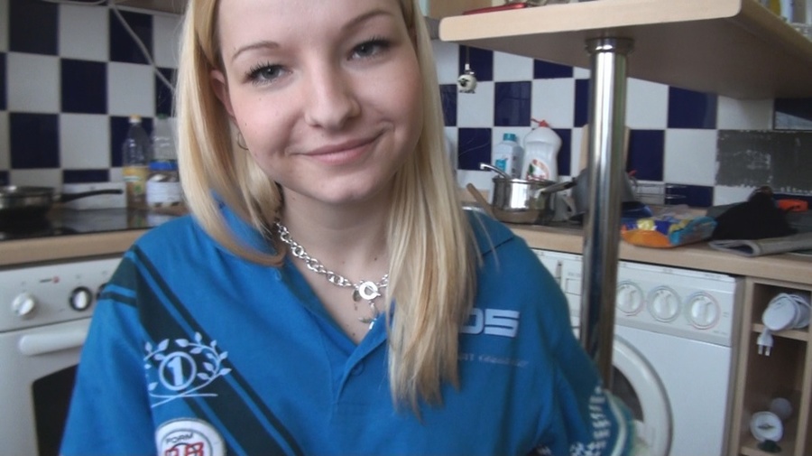 Blonde with big tits and innocent smile is  - XXX Dessert - Picture 1