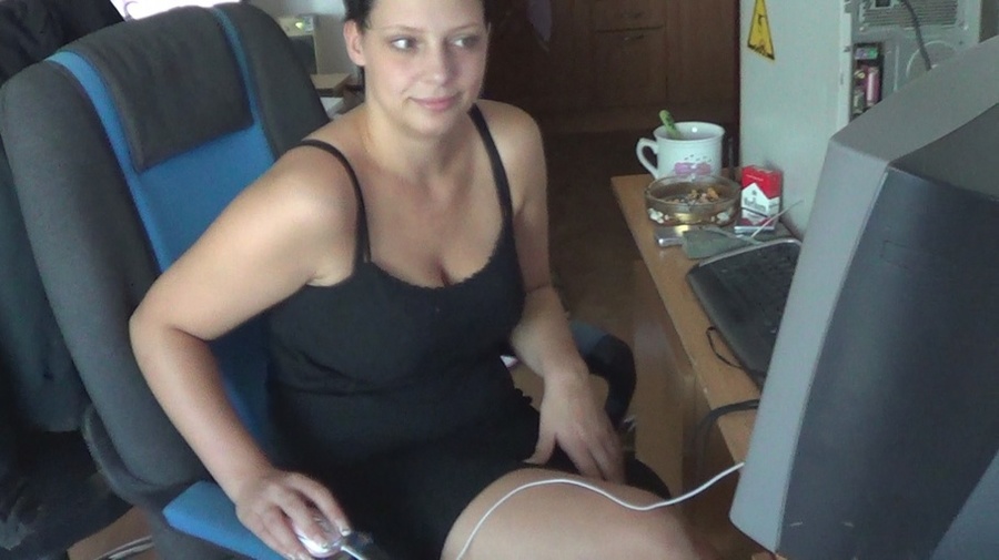 Lusty milf in sex black stockings is jumpin - XXX Dessert - Picture 10