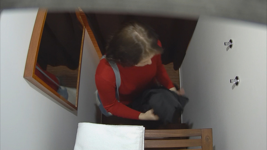 Flexy young brunette is slowly sucking a ma - XXX Dessert - Picture 1