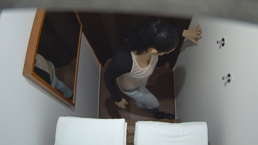 Astonishing slender brunette undresses for  - XXX Dessert - Picture 1