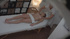 tanned babe undresses get