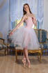 innocent chick ballerina wears