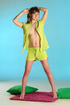 hot horny model green