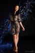 brunette model see through