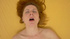 Freckled redhead squirting heavily while rubbing and fingering her snatch