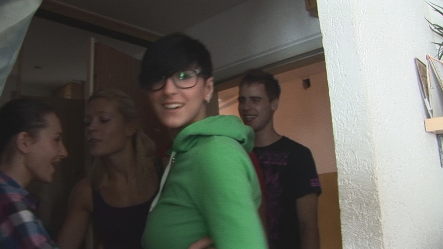 Young gals and guys doing absolutely dirty things while getting relaxed at the party - XXXonXXX - Pic 1