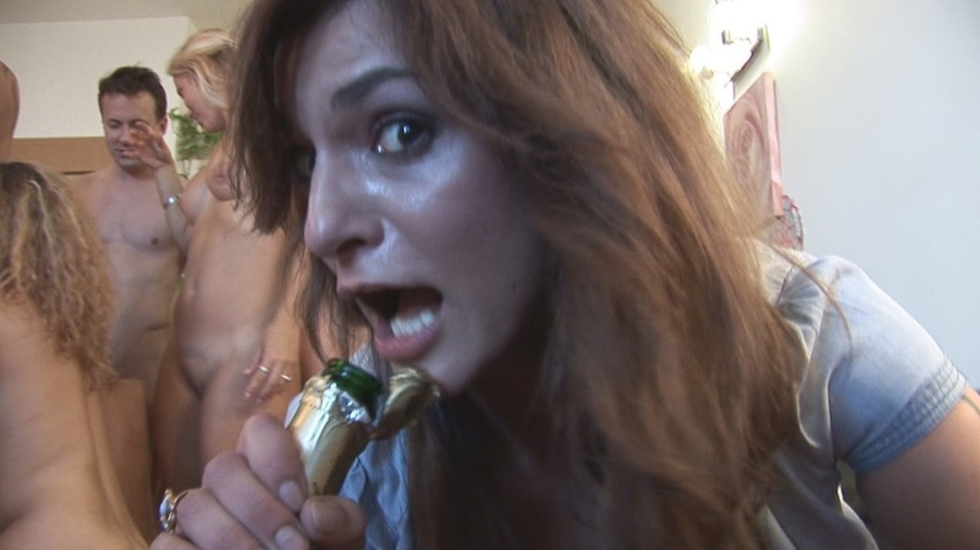 All dirty chicks' cunts getting stuffed with dicks at the group fucking home party - XXXonXXX - Pic 4