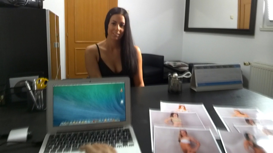 Busty brunette babe in black dress fucking  - XXX Dessert - Picture 2