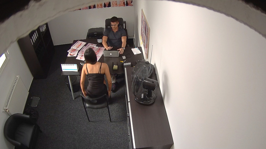 Busty brunette babe in black dress fucking  - XXX Dessert - Picture 3