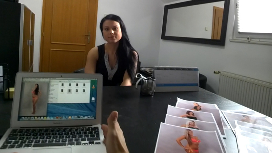 Big-booty brunette doll in dress sucking co - XXX Dessert - Picture 3