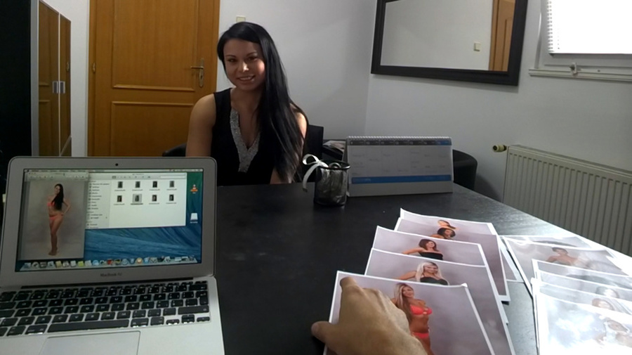 Big-booty brunette doll in dress sucking co - XXX Dessert - Picture 13