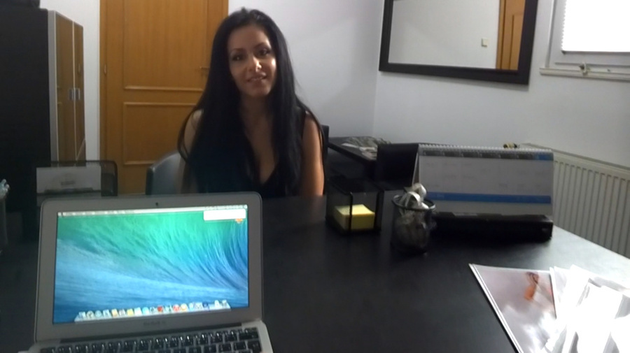 Bootylicious brunette in black dress spread - XXX Dessert - Picture 3