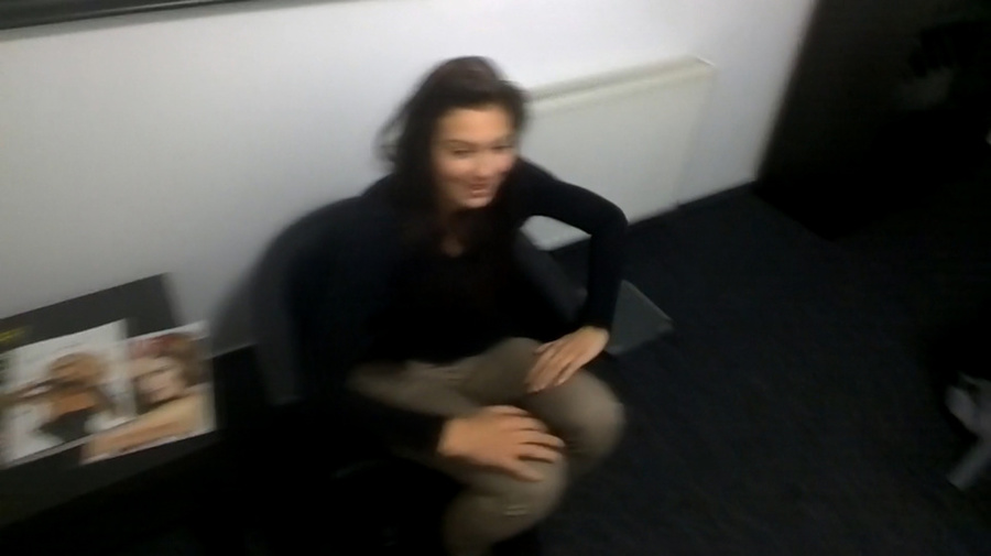 Petite brunette teen gets high while poked  - XXX Dessert - Picture 1