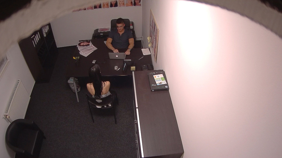 Petite brunette teen with shaved pussy gets - XXX Dessert - Picture 2