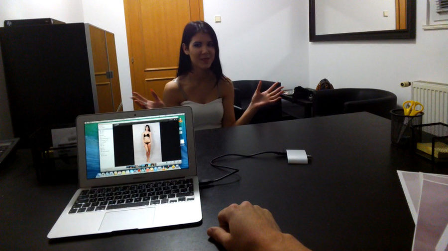 Petite brunette teen with shaved pussy gets - XXX Dessert - Picture 3