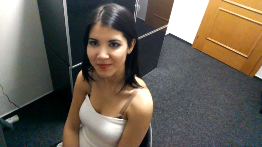 Petite brunette teen with shaved pussy gets - XXX Dessert - Picture 4