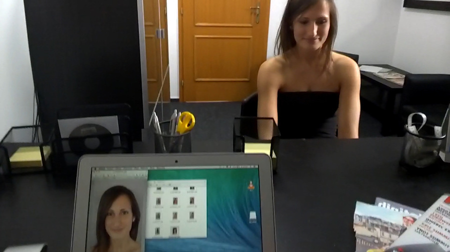 Brunette doll in black top gets banged by p - XXX Dessert - Picture 13