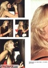 blonde babe displays her
