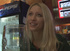 Hot blonde bar girl squirting heavily while fucked for cash by client