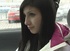 Brunette freshie in rose undies paid for sloppy blowjob and fuck in the