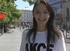 brunette cutie white t-shirt