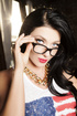 dark haired girl with