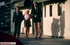 Blonde hottie brings home two handsome gentlemen before she strips off