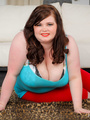 Smoking hot BBW teases with her huge fat - Picture 1