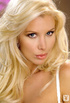 blue eyed blond beauty