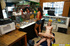 Black girls sucking white cock in the bistro and then small tits white