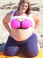 Alluring BBW displays her extra large - Picture 1