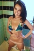 cute college chick teases