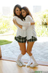 two young lesbians white