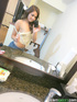 brown-eyed brunette temptress white