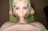 blue-eyed white-blonde bimbo red