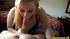 chubby blonde with bit