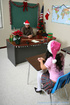 sultry brunette schoolgirl santa's
