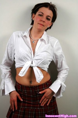 Petite, school girl takes it doggystlyle - XXX Dessert - Picture 1