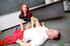 gorgeous redhead does everything