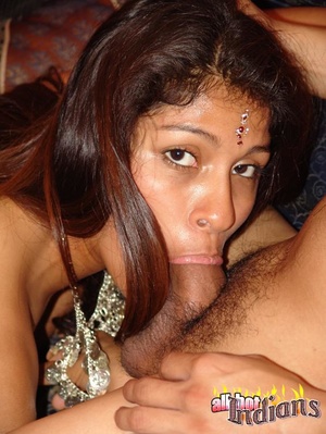 Indian slut in silver necklace gets her ass and twat hammered while enjoying MFM fucking on the sofa - XXXonXXX - Pic 13
