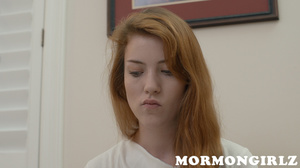 Mormon redhead babe getting her moisty tacco squeezed - XXXonXXX - Pic 1